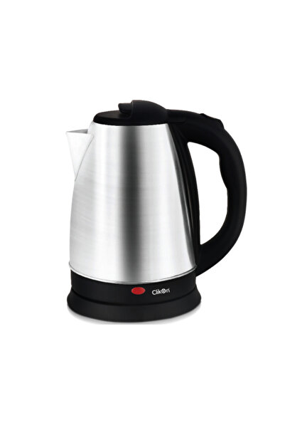 CLIKON غلاية كهربائية CK5130 من الفولاذ المقاوم للصدأ، سعة 1.8 لتر، 1500 واط