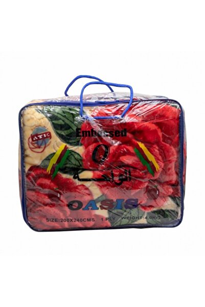 Oasis بطانية من طبقتين 200 × 240 سم (6 كجم)