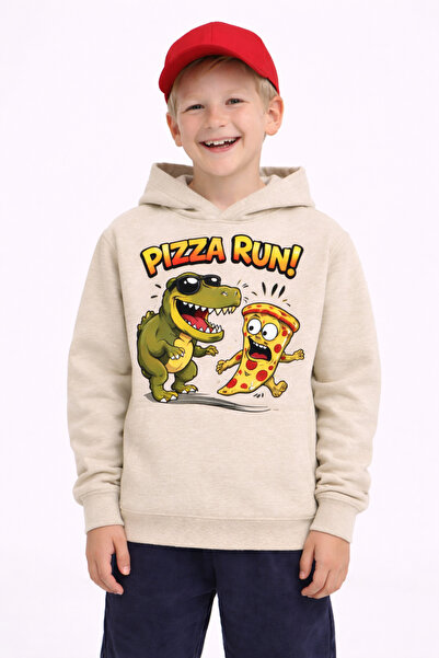 ArtYus بيتزا رن مطبوع 3 إبريق ش مبطن بالصوف ك بغطاء رأس سويت للأطفال