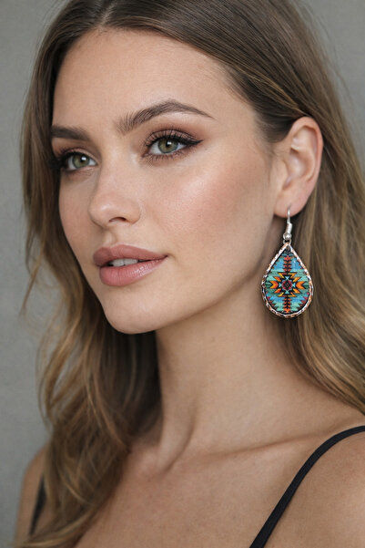 depozoom Kadın Bakır Otantık Tasarım küpe