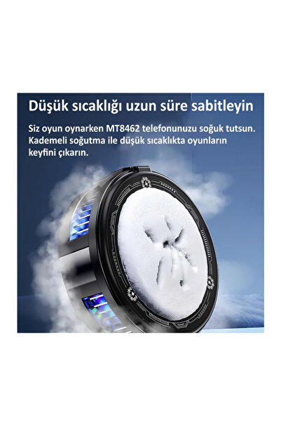 MT MT8462 YAPAY ZEKA DESTEKLİ MANYETİK & KLİPSLİ CEP TELEFONU SOĞUTUCU