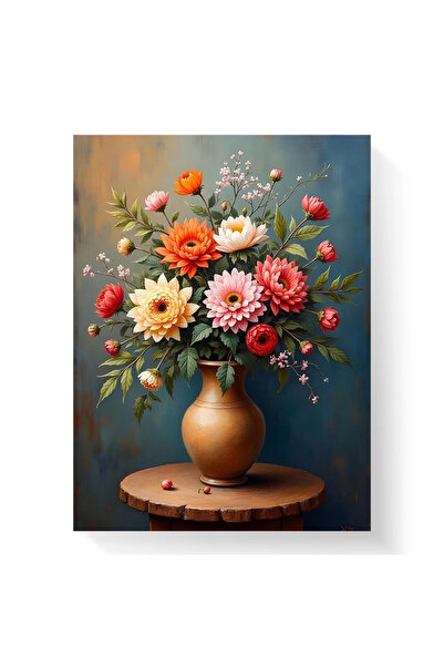 Printees Painting - Still life with flowers