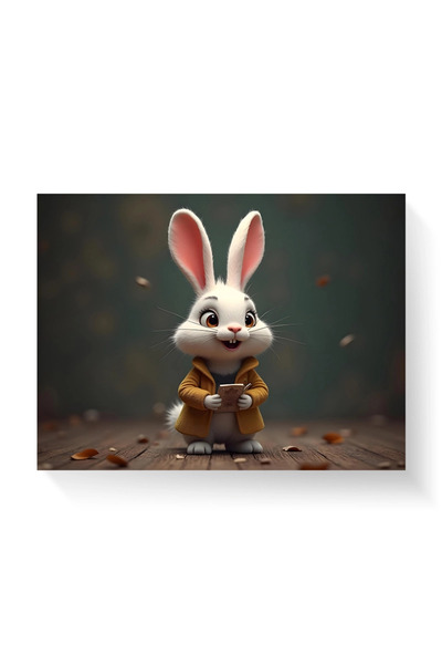 Printees Tablou - Smart Bunny