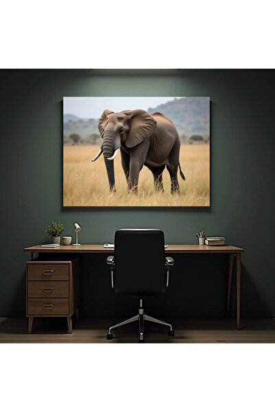 Printees Tablou - Elefant - Canvas pe șasiu