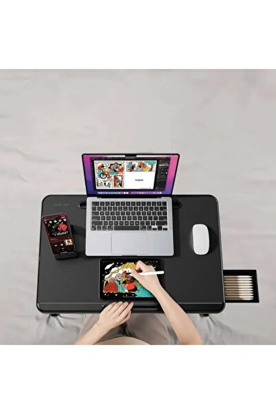 Green Lion Çok Fonksiyonlu Ayarlanabilir Laptop Sehpası: Yatakta, Koltukta Er...