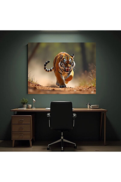 Printees Tablou - Tigru alergând