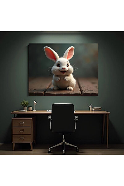 Printees Tablou - Iepuraș - Arta digitală - Canvas pe șasiu