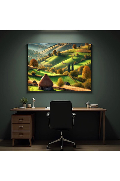 Printees Tablou - Un peisaj de toamnă la munte