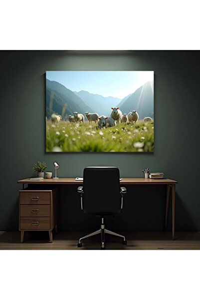 Printees Tablou - Oi pe pajiște