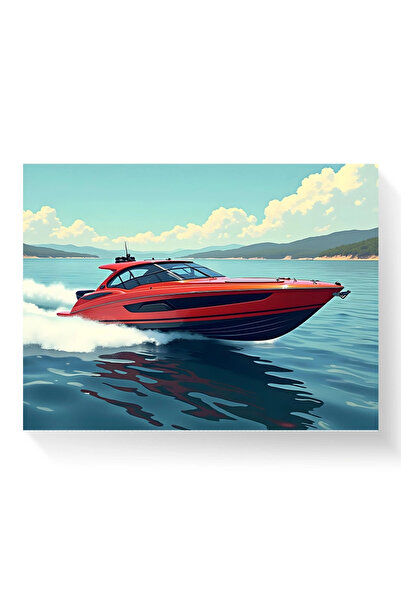 Printees Tablou - Barcă în viteză