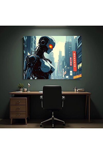 Printees Tablou - Cyberpunk Female Bot