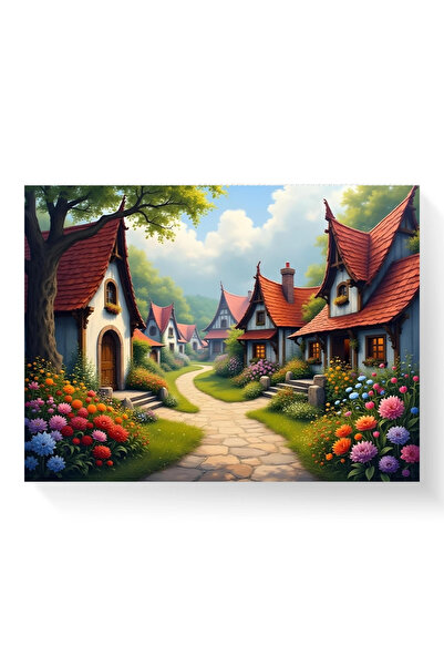 Printees Tablou - Un sat de poveste