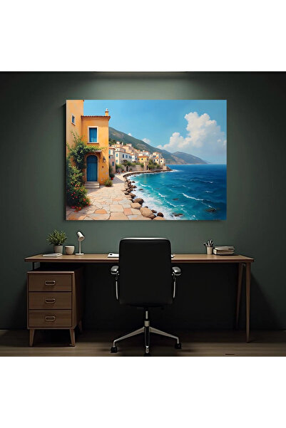 Printees Tablou - Pe malul mării - Canvas pe șasiu