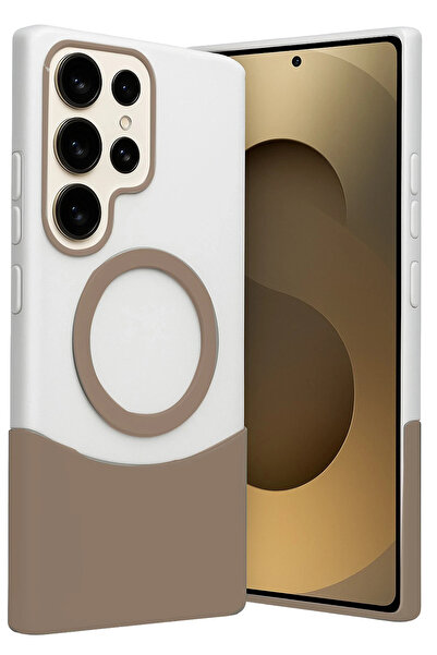 Joko غطاء سامسونج جالاكسي إس 24 ألترا فيلار ماج سيف - (24949) تيتانيوم صحراوي