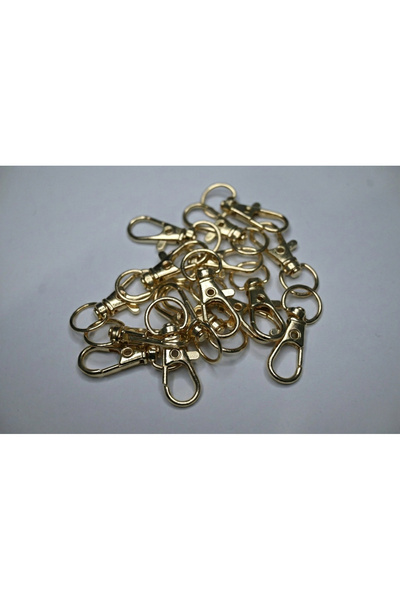 SEM AKSESUAR 0.8 CM Balise metalice pentru cârlige de pescuit (AURII) - Agraf...