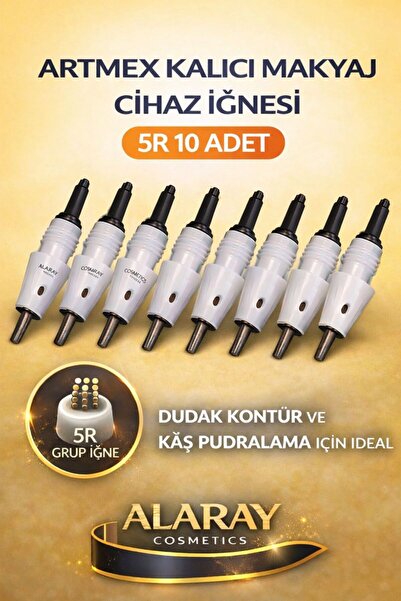 alaraycosmetics 10 Adet Artmex R5 Kalıcı Makyaj Iğnesi Orjinal Steril Paket V...