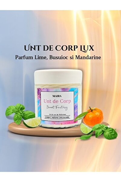 MAIRA COSMETICS Maira-Unt de Corp Hidratare Intensă Lime și Mandarine, 100 g