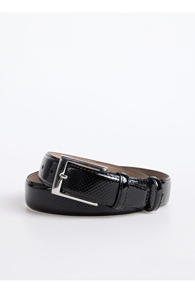 Fabrika Erkek Kemer 201 DERİ KEMER SİYAH