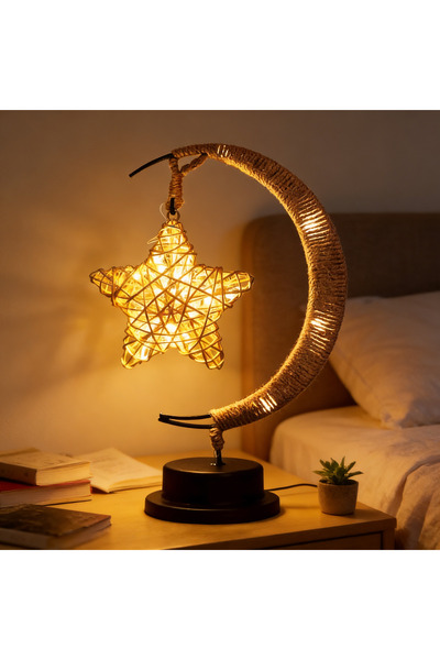 Yoawllty Ramadan Lights, Ramadan Lamp, Home Bedroom Romantic Desktop Nightsta...