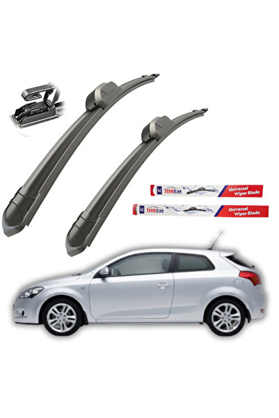 TEAMCAR Ștergătoare parbriz Kia pro_cee'd (2007-2012) - Set parbrize plate față