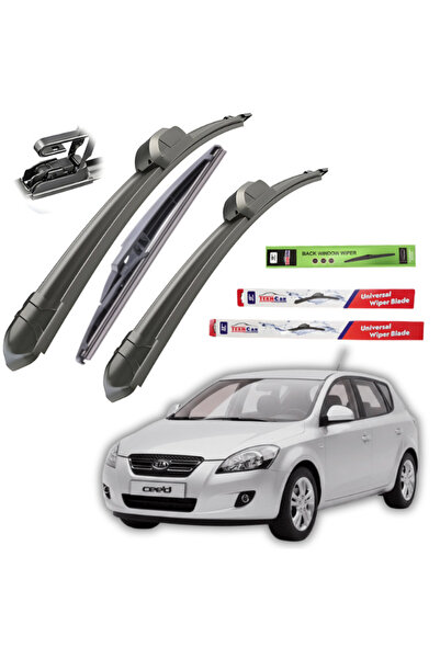 TEAMCAR Set complet de ștergătoare de parbriz Kia Ceed I (2006-2009)