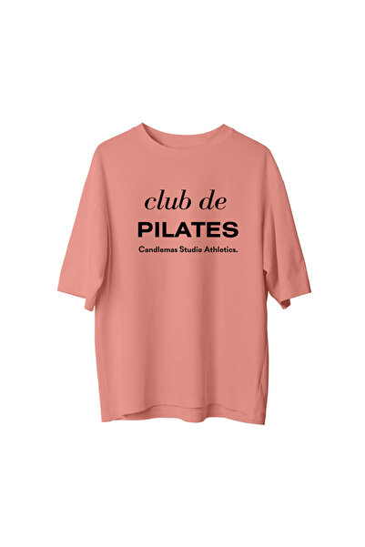 CANDLEMASTORE Pilates Club - Oversized T-Shirt