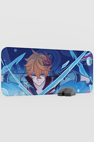 mousepad bastir Childe Genshin Impact Anime Gacha V1 - 70X30 XL Gaming Mouse ...