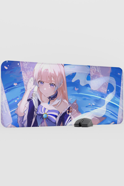 mousepad bastir Kokomi Genshin Impact Anime Gacha V3 - 90X40 XXL Gaming Mouse...
