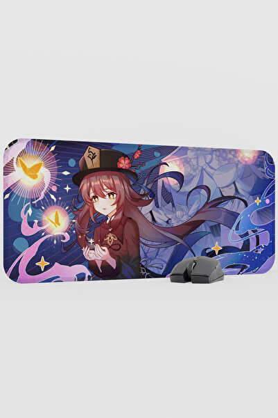 mousepad bastir Hu Tao Genshin Impact Anime Gacha V5 - 70X30 XL Gaming Mouse ...