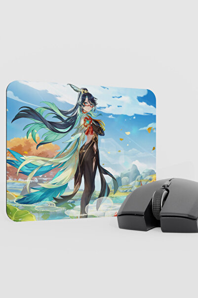 mousepad bastir Xianyun Genshin Impact Anime Gacha V3 - 22X18 Gaming Mouse Pa...