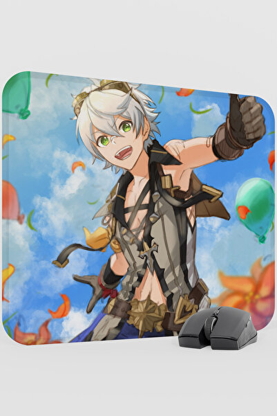 mousepad bastir Bennett Genshin Impact Anime Gacha V2 - 48X40 XL Gaming Mouse...
