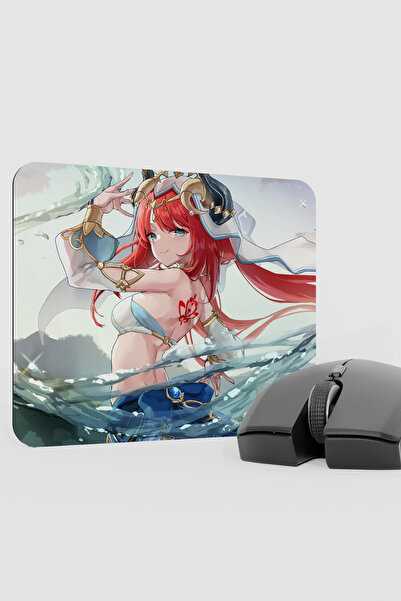 mousepad bastir Nilou Genshin Impact Anime Gacha V2 - 22X18 Gaming Mouse Pad ...