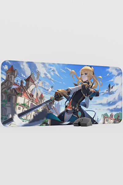 mousepad bastir Jean Genshin Impact Anime Gacha V3 - 90X40 XXL Gaming Mouse P...