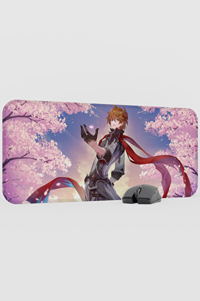 mousepad bastir Childe Genshin Impact Anime Gacha V4 - 70X30 XL Gaming Mouse ...