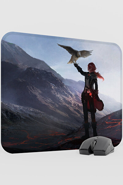 mousepad bastir Diluc Genshin Impact Anime Gacha V3 - 48X40 XL Gaming Mouse P...