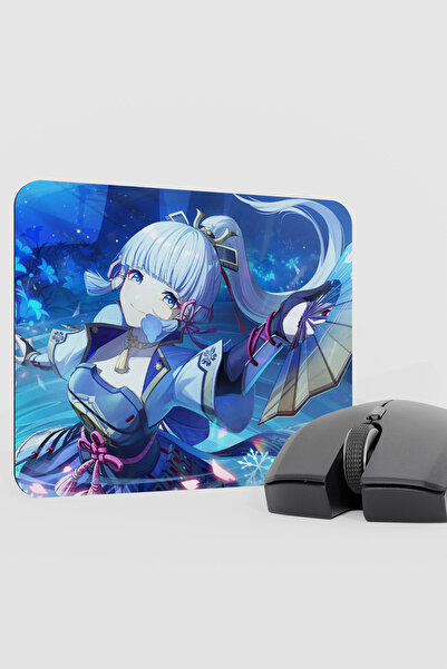 mousepad bastir Ayaka Genshin Impact Anime Gacha V3 - 22X18 Gaming Mouse Pad ...