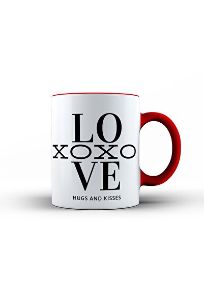 GIFTS4ALL "LOVE & XOXO" Mug – The Perfect Gift for Valentine's Day, 330ml