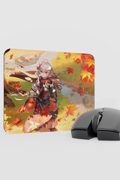 mousepad bastir Kazuha Genshin Impact Anime Gacha V4 - 22X18 Gaming Mouse Pad...