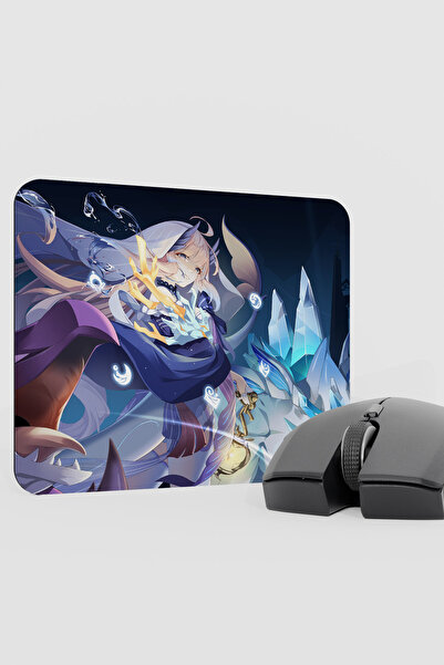 mousepad bastir Kokomi Genshin Impact Anime Gacha V5 - 22X18 Gaming Mouse Pad...