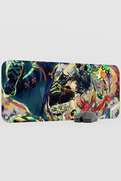 mousepad bastir Kinich Genshin Impact Anime Gacha V4 - 70X30 XL Gaming Mouse ...