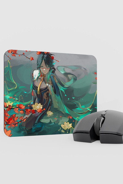 mousepad bastir Xianyun Genshin Impact Anime Gacha V2 - 22X18 Gaming Mouse Pa...