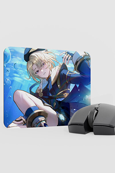 mousepad bastir Freminet Genshin Impact Anime Gacha V4 - 22X18 Gaming Mouse P...