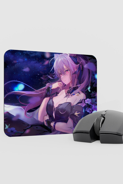 mousepad bastir Keqing Genshin Impact Anime Gacha V3 - 22X18 Gaming Mouse Pad...