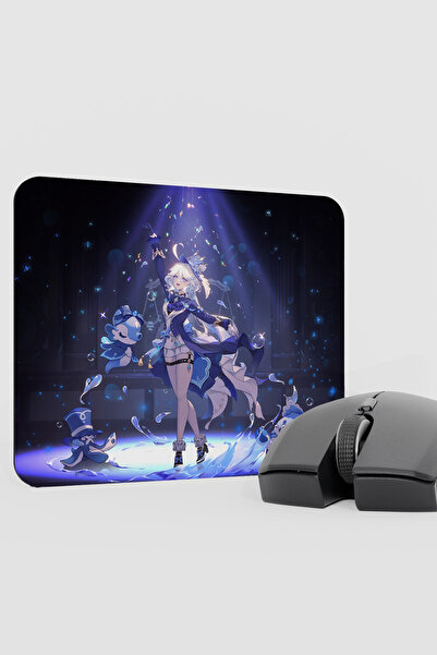 mousepad bastir Furina Genshin Impact Anime Gacha V5 - 22X18 Gaming Mouse Pad...