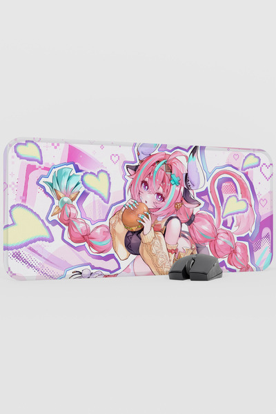 mousepad bastir Varesa Genshin Impact Anime Gacha V2 - 70X30 XL Gaming Mouse ...