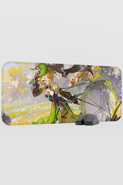 mousepad bastir Emilie Genshin Impact Anime Gacha V2 - 70X30 XL Gaming Mouse ...