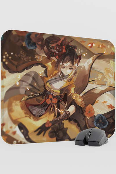 mousepad bastir Chiori Genshin Impact Anime Gacha V2 - 48X40 XL Gaming Mouse ...