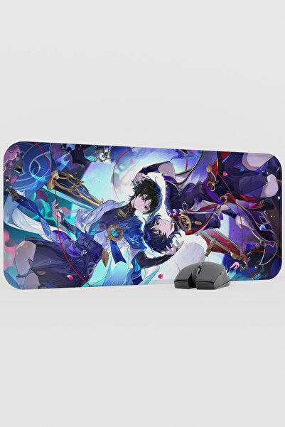 mousepad bastir Wanderer Genshin Impact Anime Gacha V2 - 70X30 XL Gaming Mous...