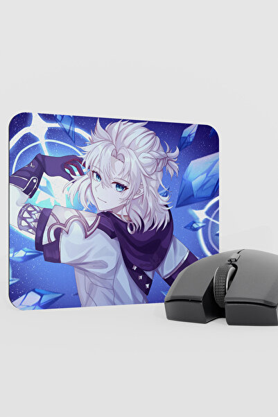 mousepad bastir Albedo Genshin Impact Anime Gacha V3 - 22X18 Gaming Mouse Pad...