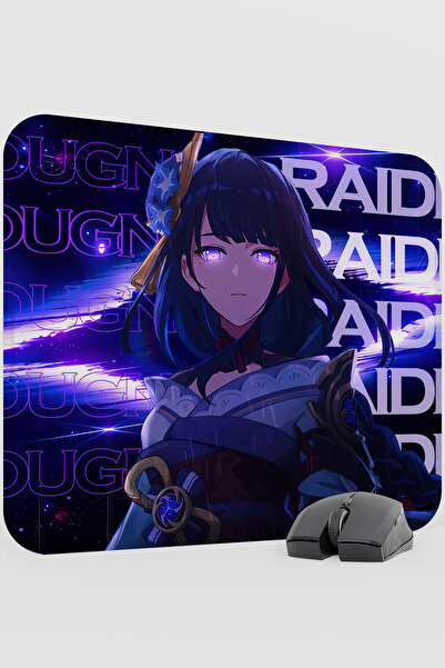mousepad bastir Raiden Genshin Impact Anime Gacha V3 - 48X40 XL Gaming Mouse ...